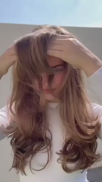 باقة الشعر الطبيعي